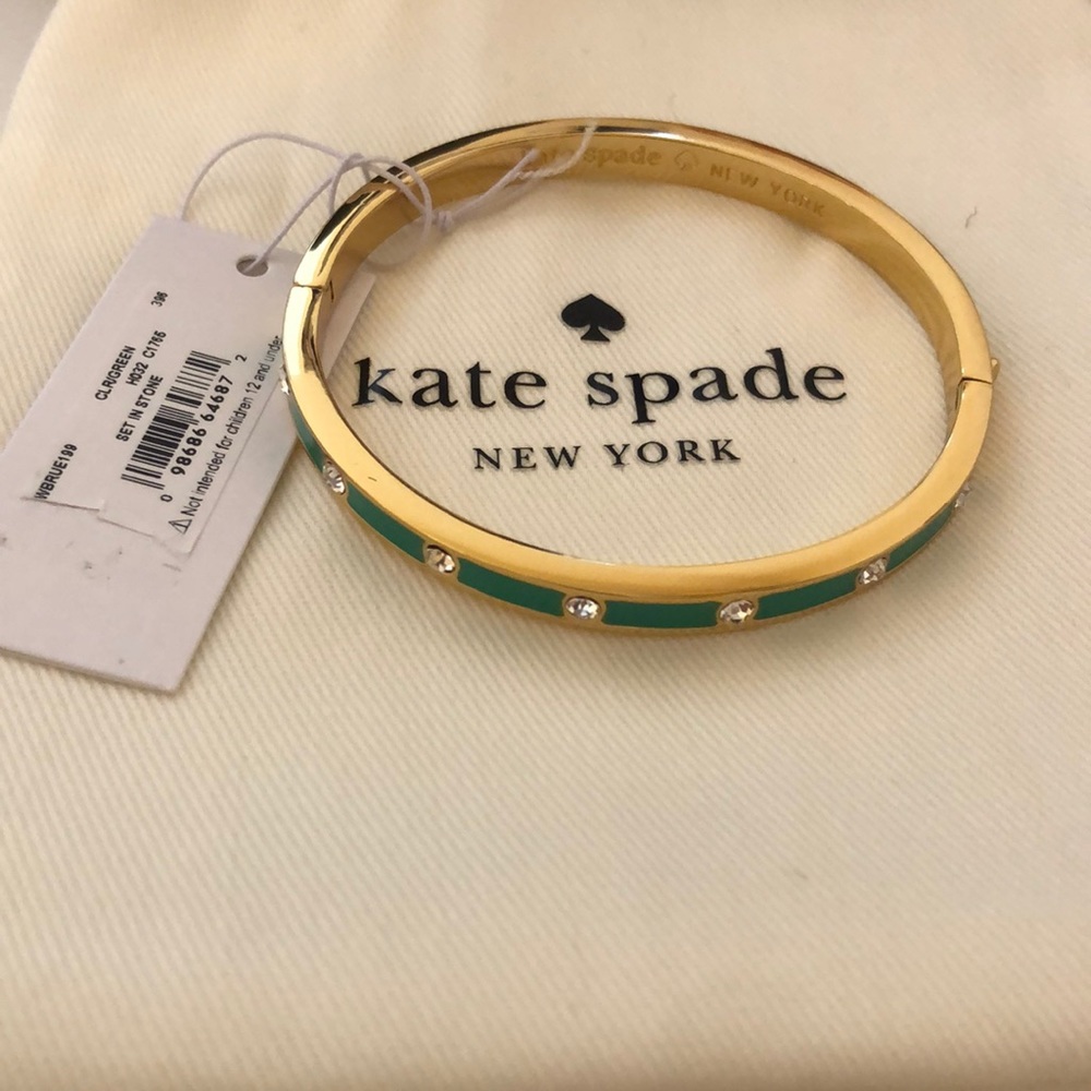 Kate Spade Set In Stone Hinged Bracelet